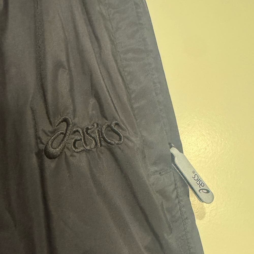 ASICS Mens Waterproof Training Running Windbreaker Pants Reflective Detail - Picture 4 of 7